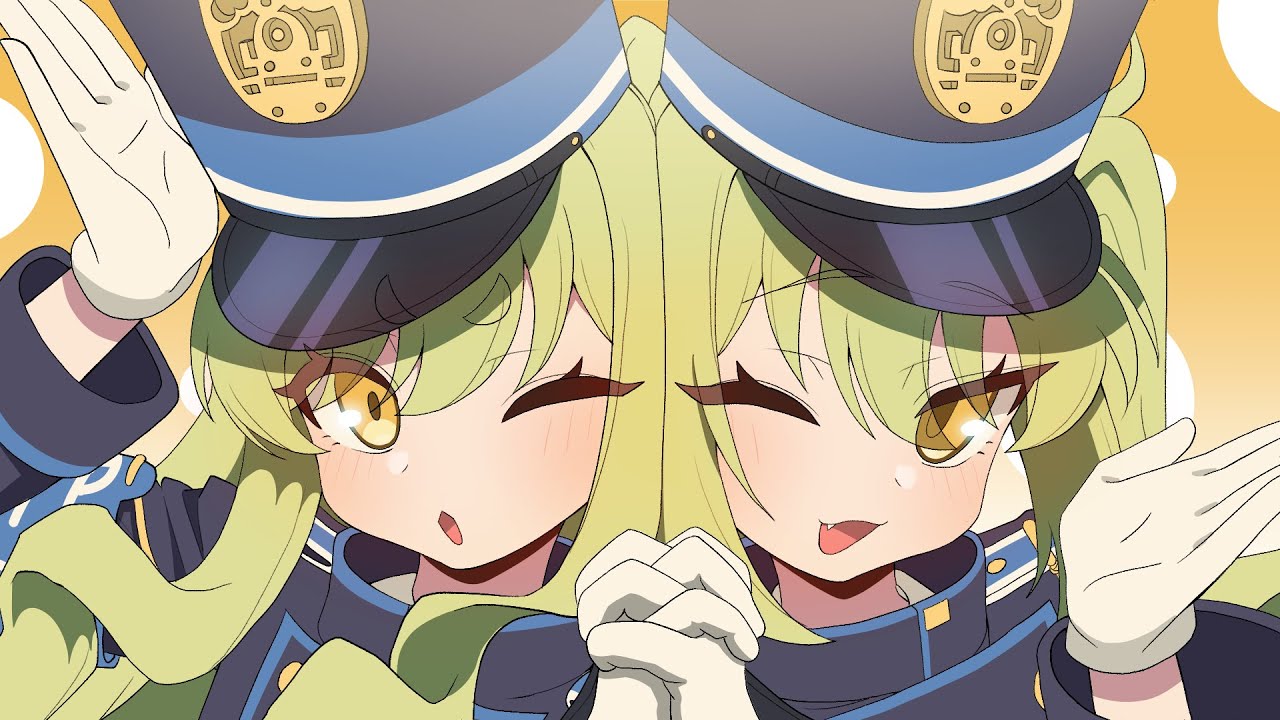 하이랜더 기차 여행 출바아알!!!💢😭(블루아카이브 공식 축전애니)