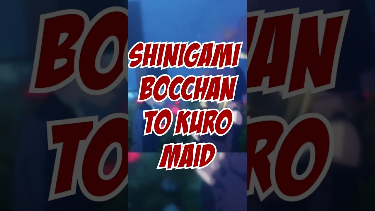 SHINIGAMI BOCCHAN TO KURO MAID - UN ROMANCE MUY TIERNO #romcom #shinigami #anime #otaku