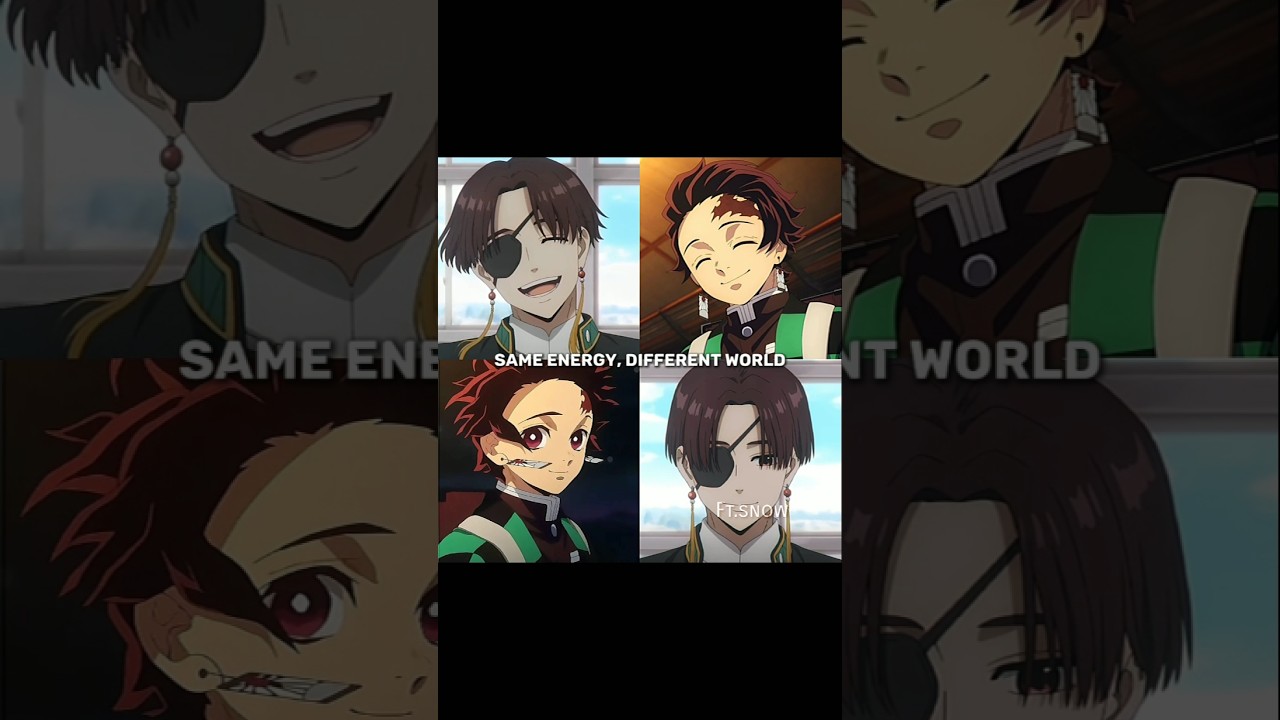 same but different 😌❤ #windbreaker #demonslayer #tanjiro #harukasakura #shorts #pyf #anime #edit