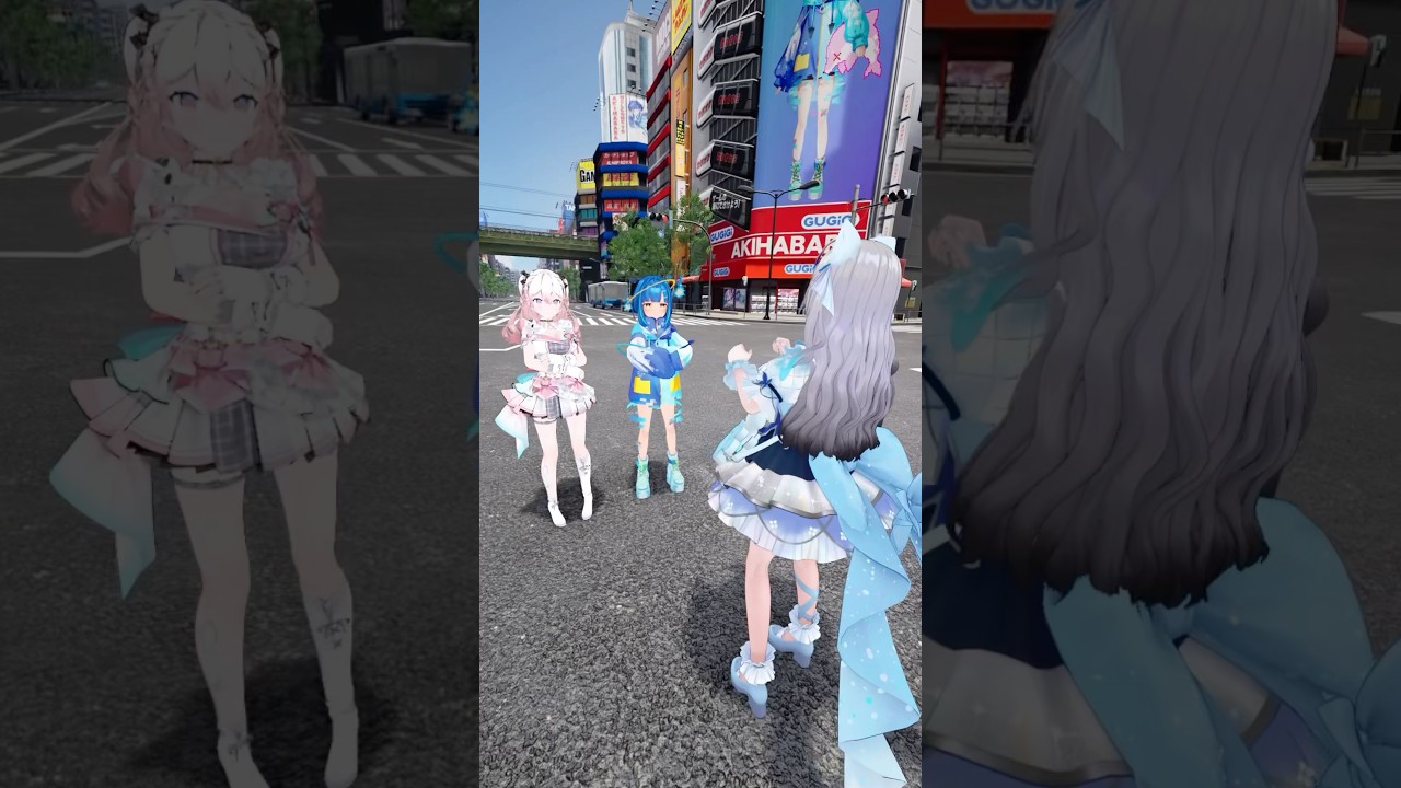 しかのこのこのここしたんたん /シカ色デイズ #踊ってみた　#shorts  #vtuber #餅付ぬるぽ　#龍ヶ浜ゅぇ