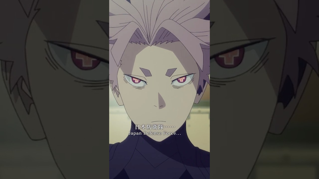 「日本防衛隊、出撃だ」／『怪獣８号』第22話（第2期10話）「群発災害」より