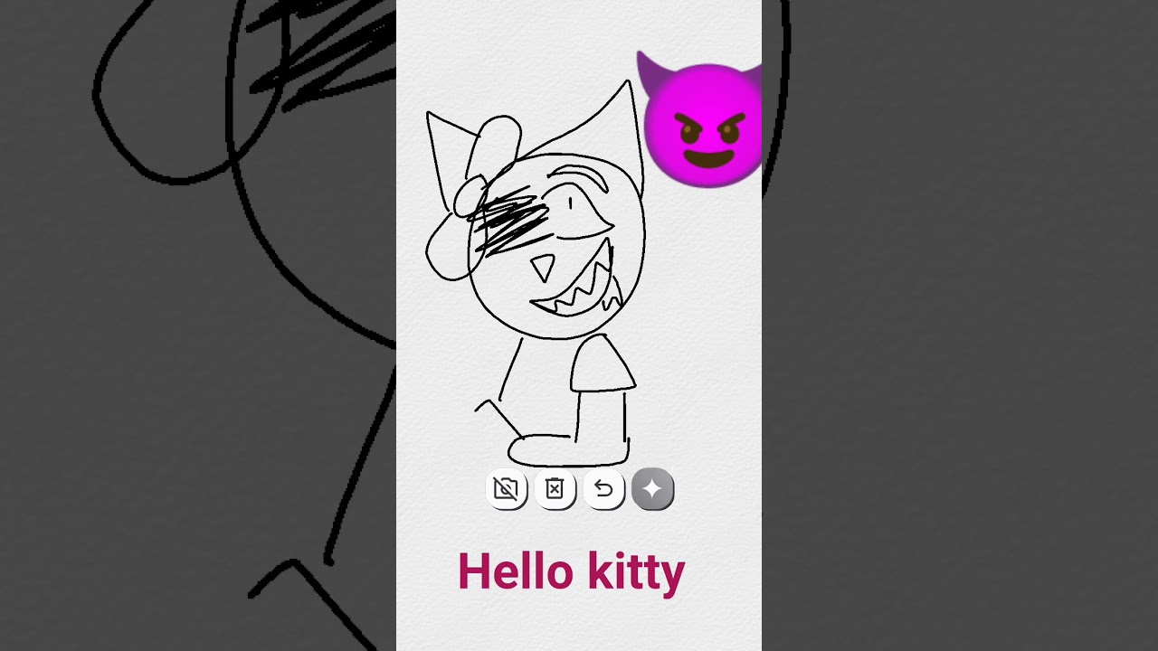 you're monster hello kitty😈😈