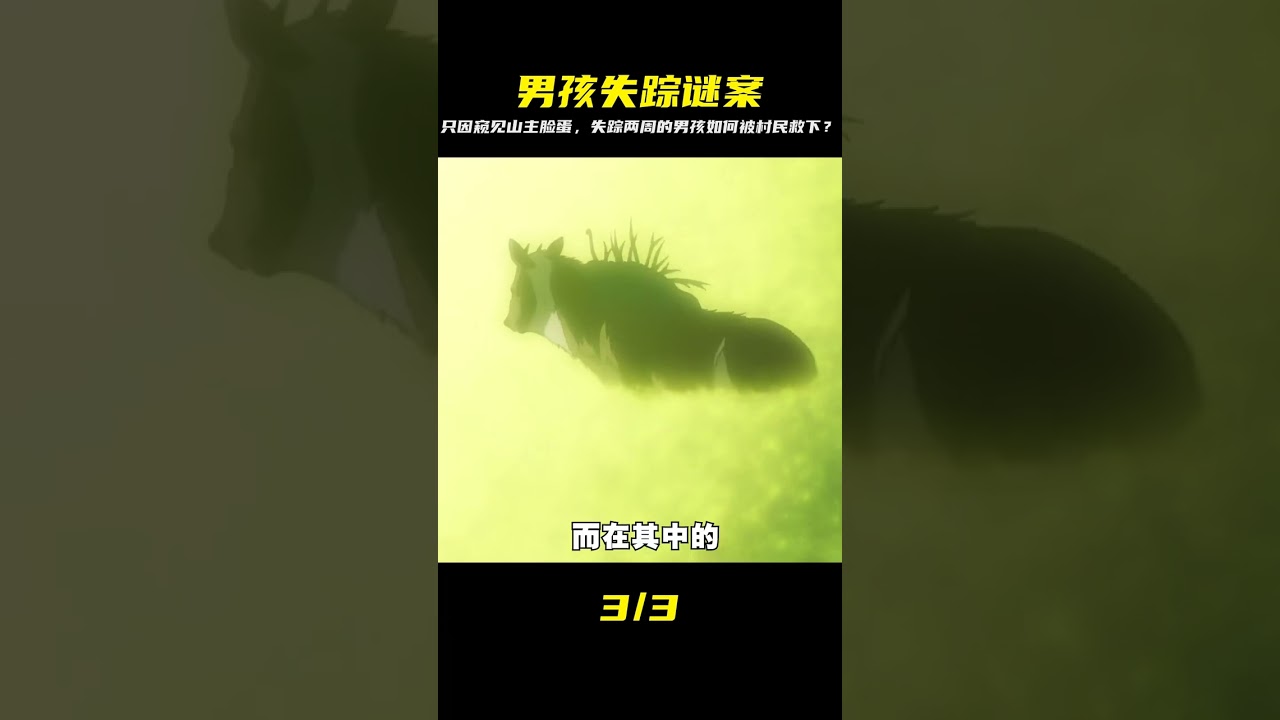 只因窺見山主的樣貌，男孩失蹤兩周才被村民救下，蟲師銀古山主篇#動漫 #蟲師 #治愈系 #動漫編年史 #仙漫人說 #解說 #電影解說 #酷拉皮卡 #獵人