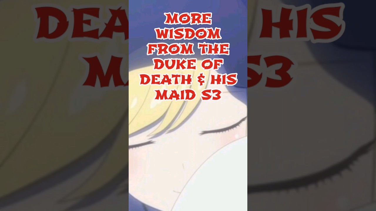 Alice is SO SWEET 🥰 #shinigamibocchan #animequotes #animelover