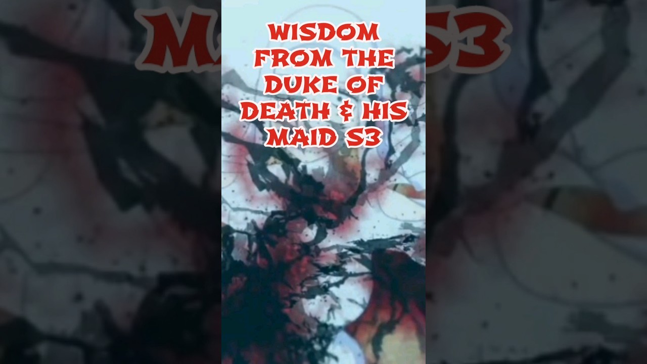 Sadé Speaks Her HEART Out! #thedukeofdeathandhismaid #animewisdom #animequotes