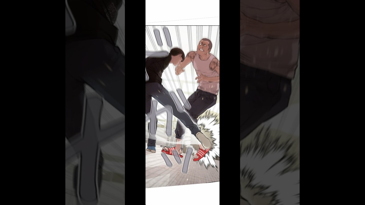 喧嘩独学 一般人と戦って勝つ方法②#喧嘩独学 #かっこいい #マンガ