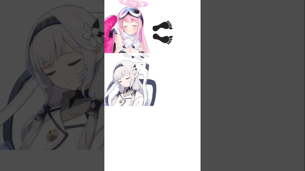 姿勢6 #ブルアカ #bluearchive