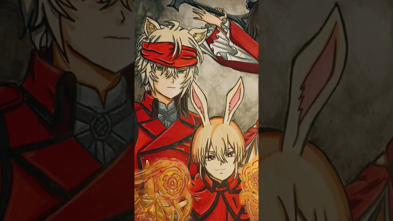 Adonis Kuestion Belle Lablac and Kitty The All from Bye Bye Earth #anime #fanart