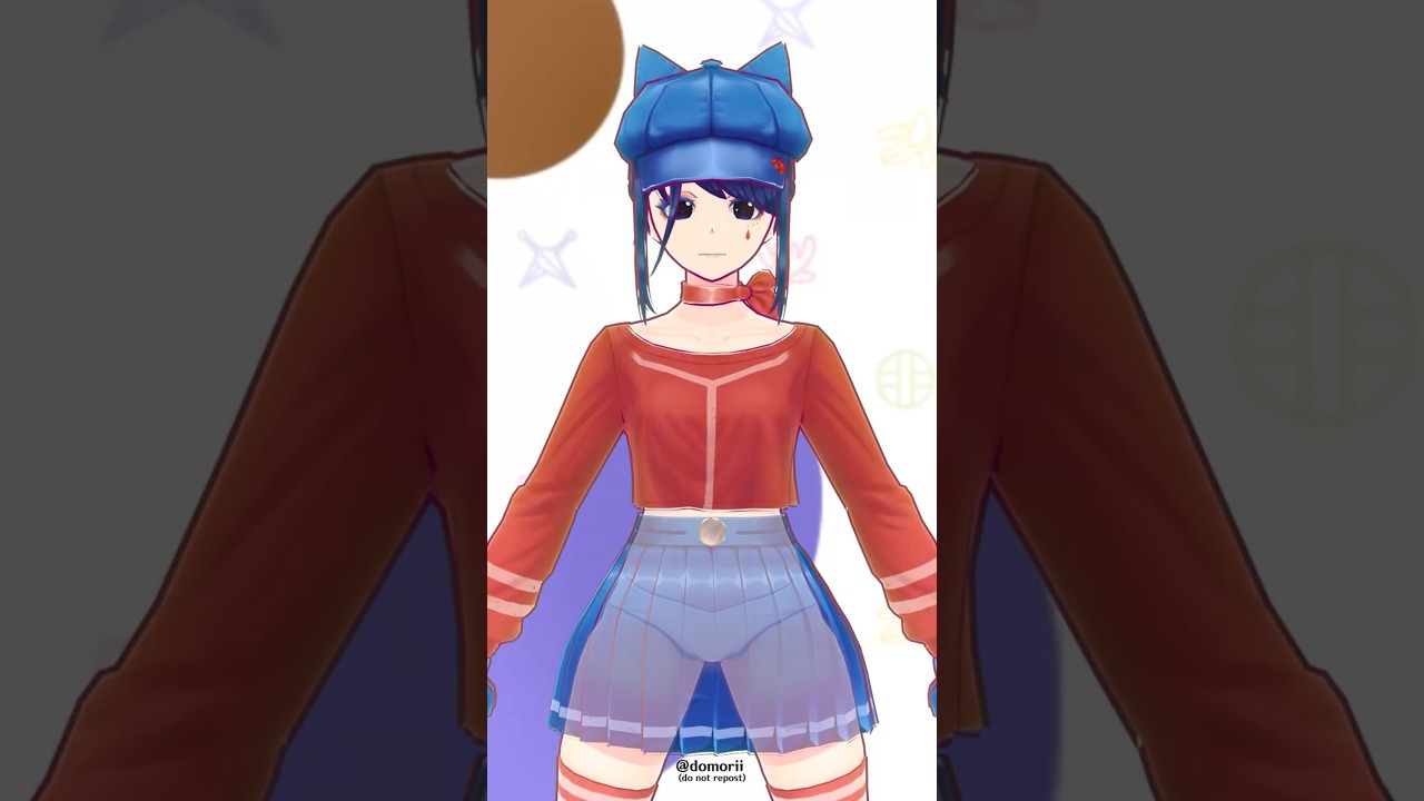 〖MiSide MMD〗しかのこのこのここしたんたん #cappie #mita