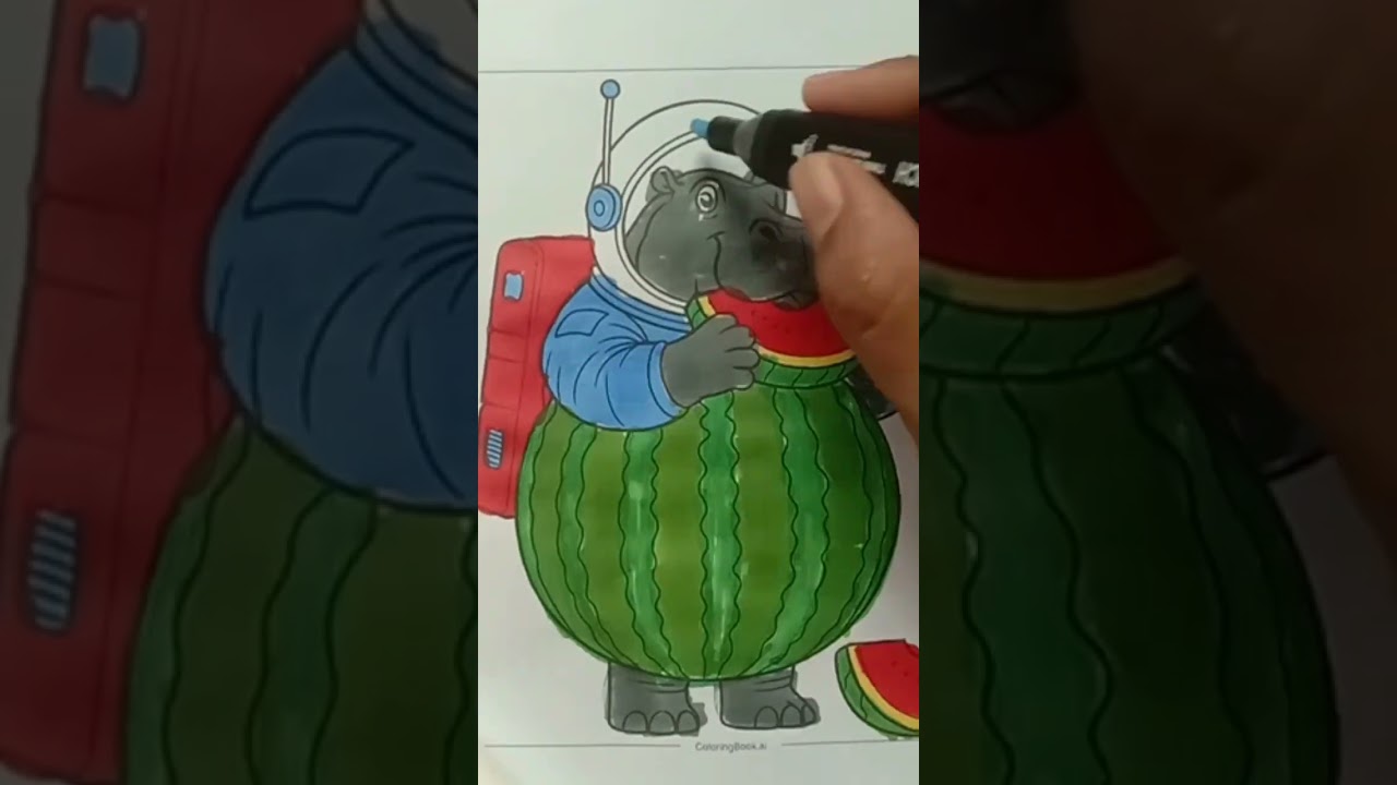 #drawing #colouringpainting #kudannille Astronote #painting  ltalian Brainrot Memes colouring