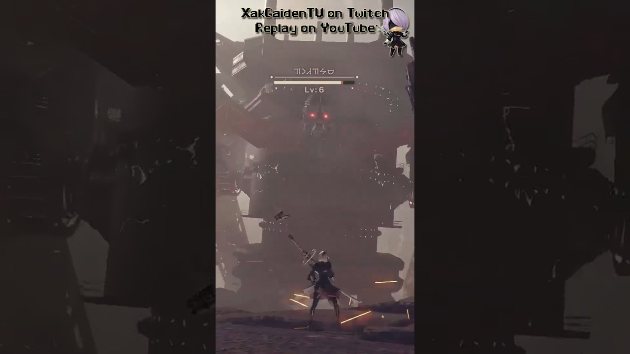 BIG BOSS FIGHT Nier: Automata ニーア オートマタ Nīa Ōtomata -👇FULL VIDEO👇DESCRIPTION👇