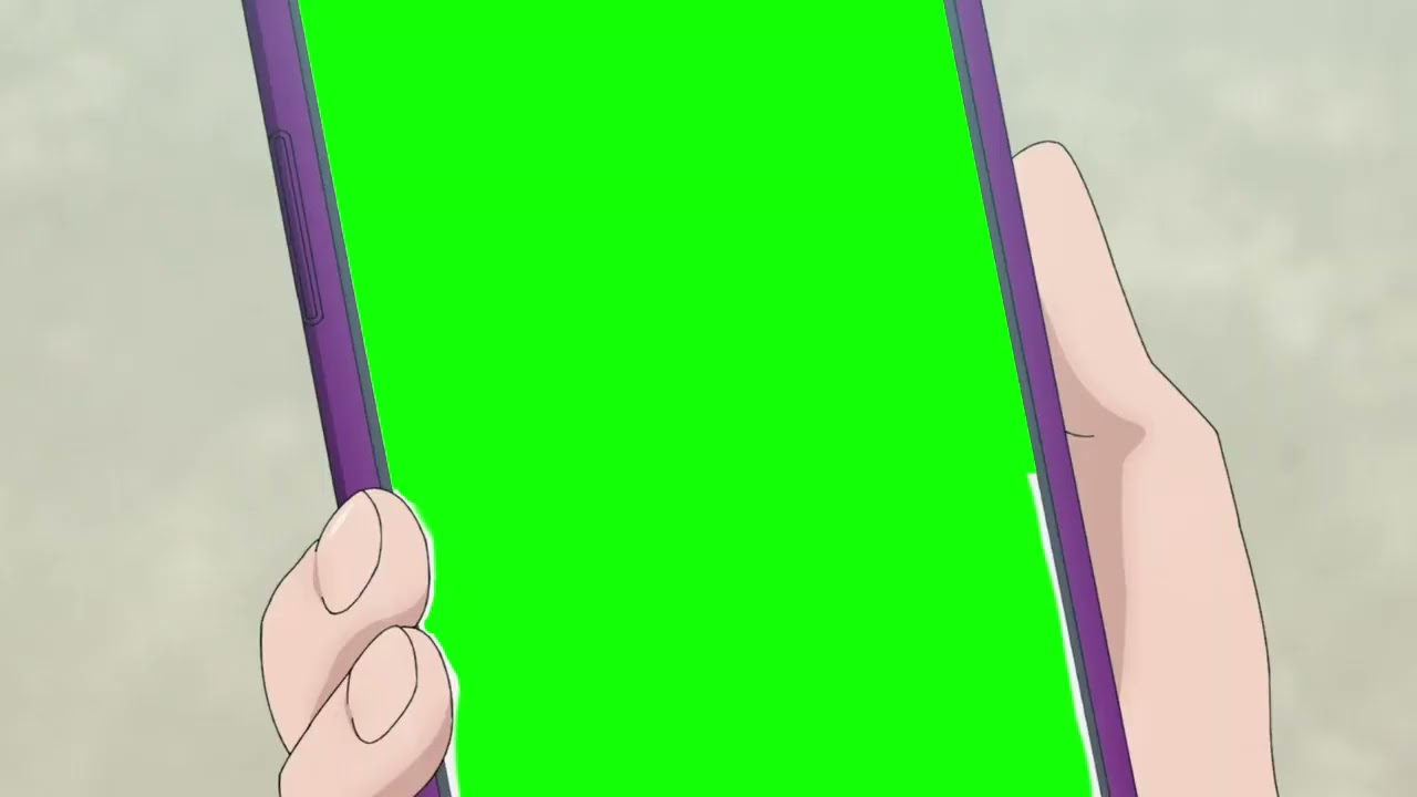 Erika Usami Phone Green Screen