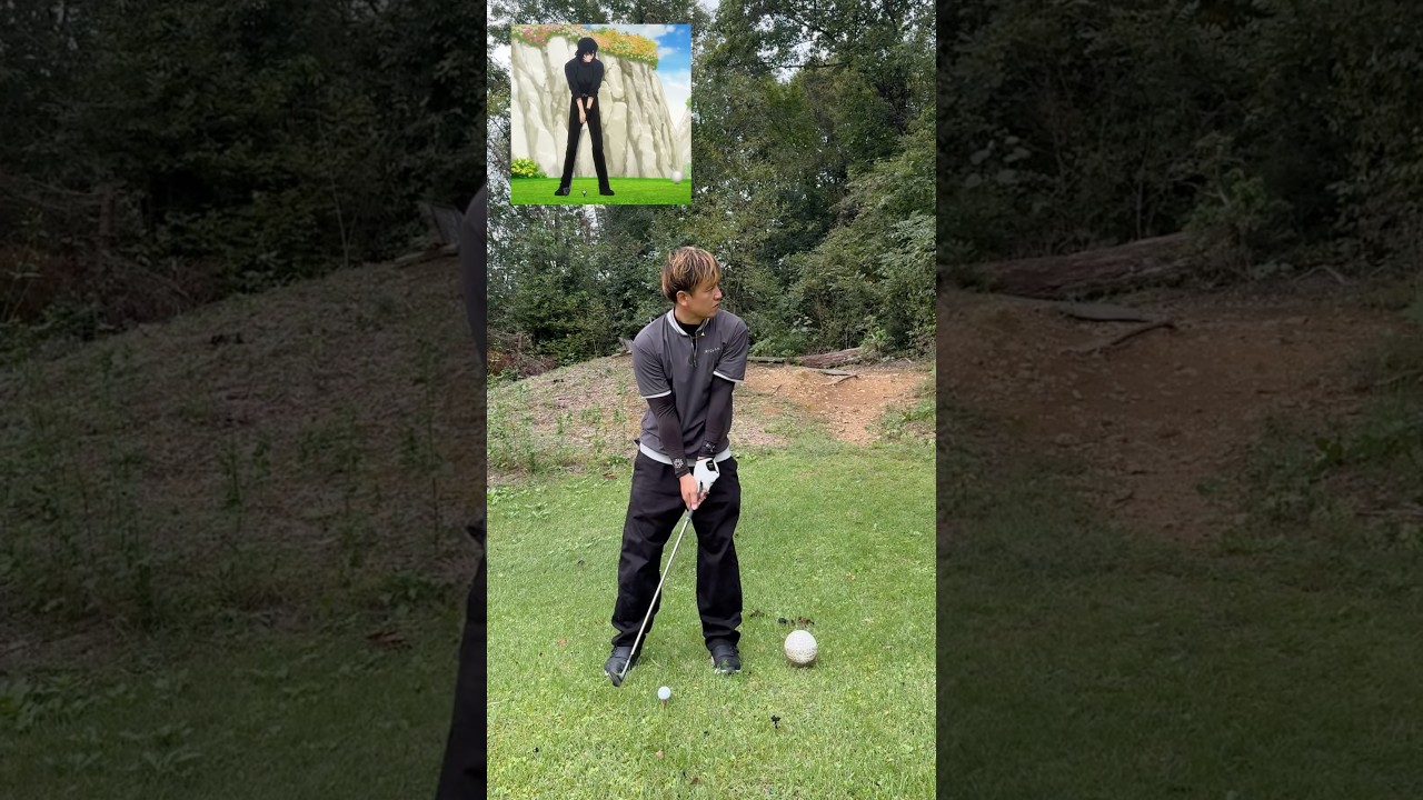 【ゴルフ】ライジングインパクト⛳️トリスタン完全再現✨#ゴルフ #ゴルフ好きな人と繋がりたい #ライジングインパクト#fyp#fypシ