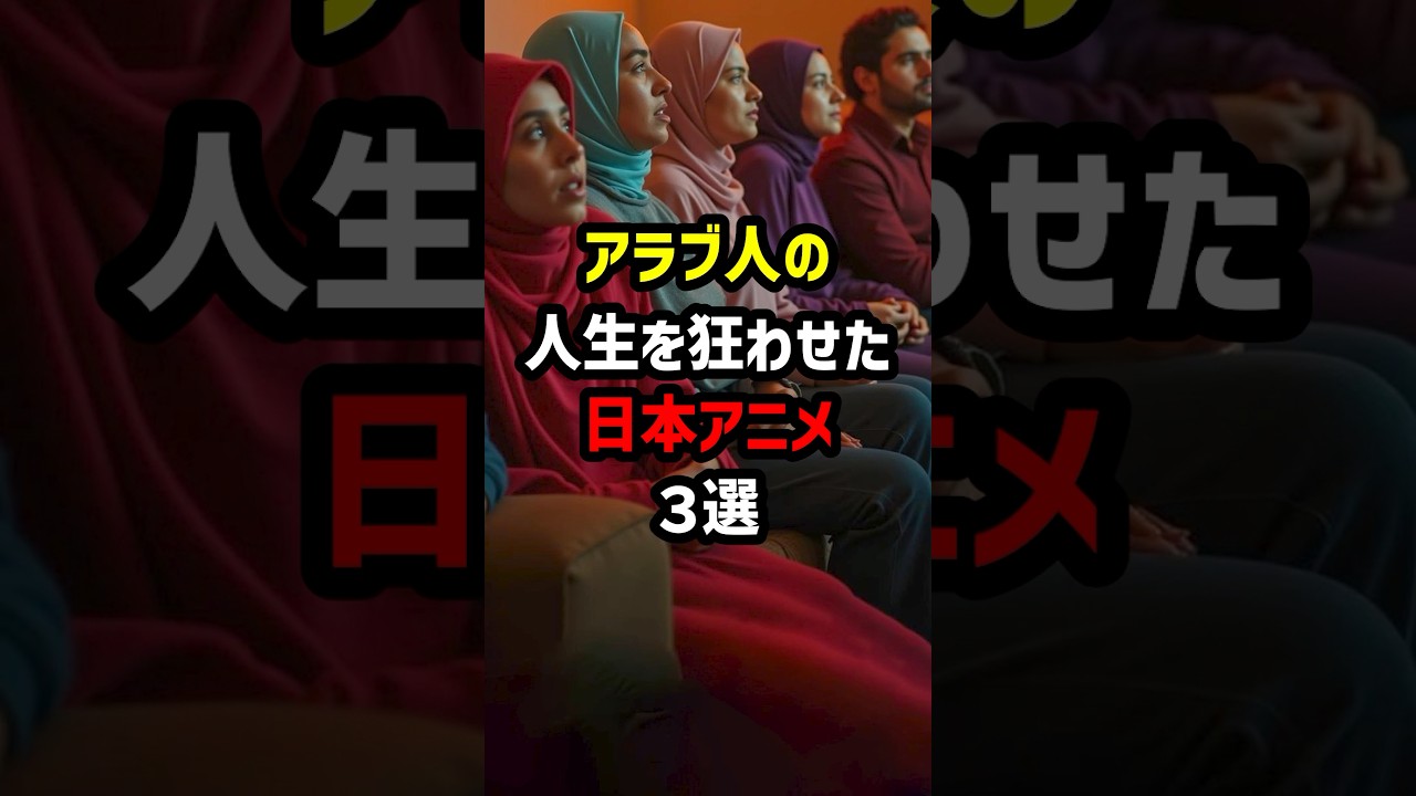 アラブ人の人生を狂わせた"日本アニメ"3選　#海外の反応