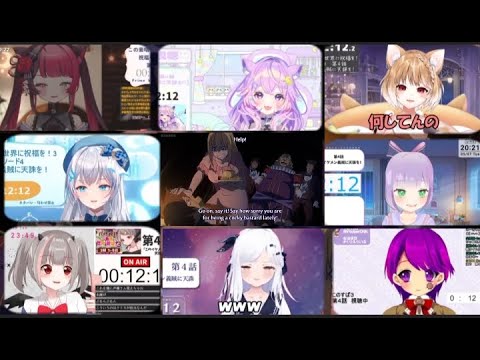 【この素晴らしい世界に祝福を！3】4話｜VTuber Reaction Mashup／同時視聴リアクション【Konosuba Season 3 Episode 4】