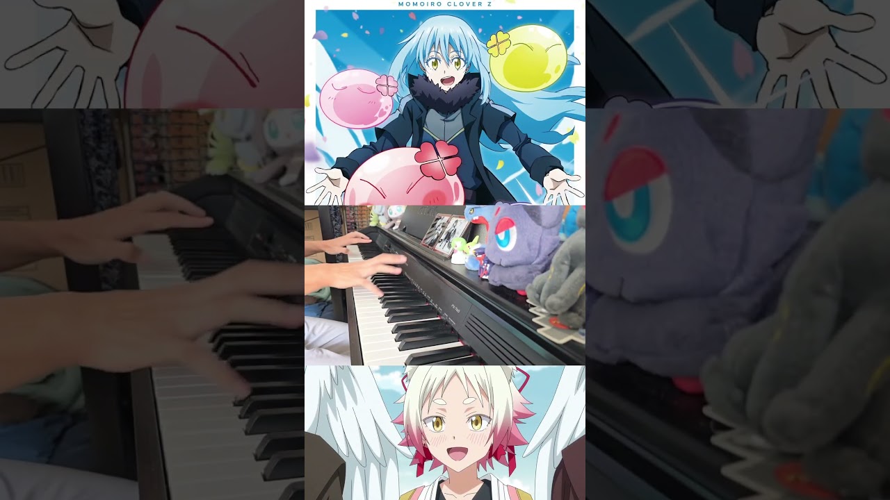 【ピアノ】「レナセールセレナーデ / ももいろクローバーZ」TVアニメ『転生したらスライムだった件』第3期2クール目OP【弾いてみた】- anime piano - #shorts