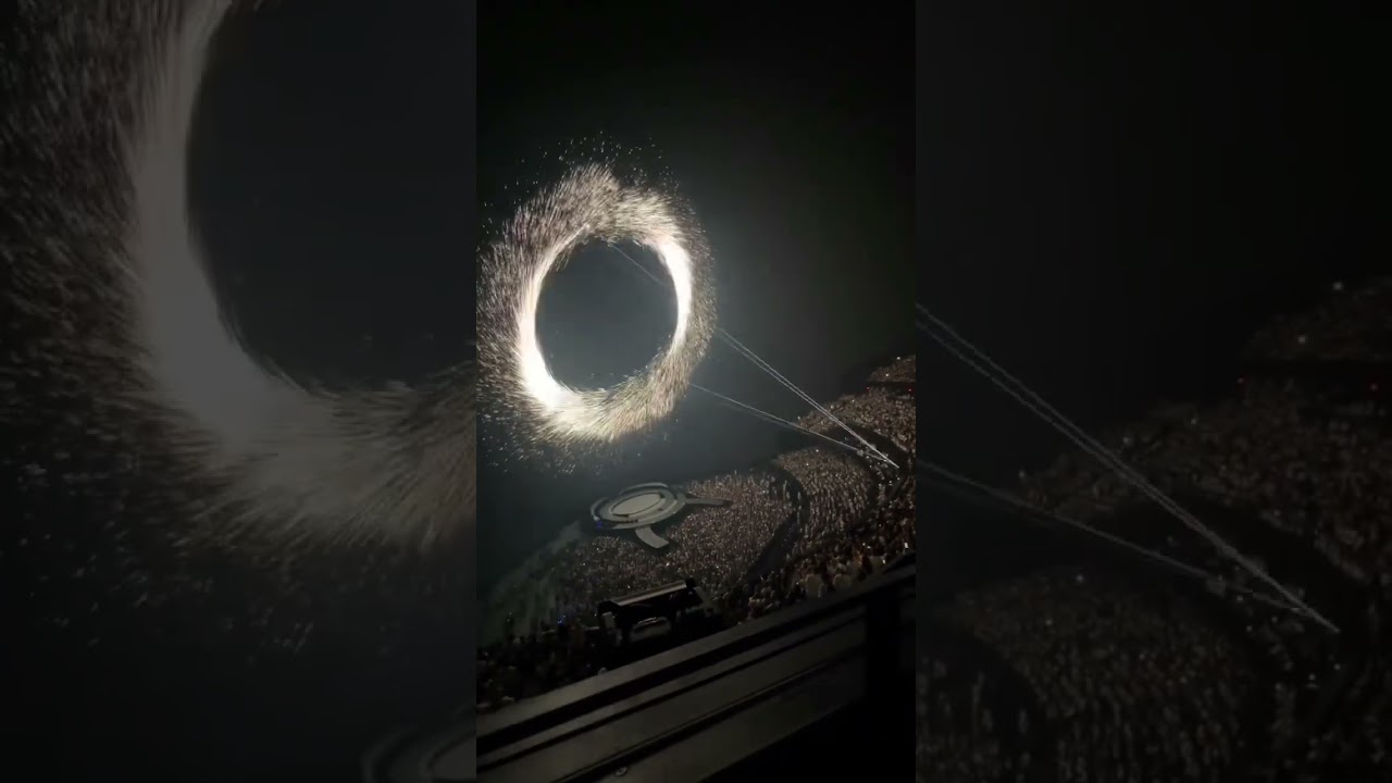 amazing laser mapping with LED screen🤩The ＃Sphere Las Vegas