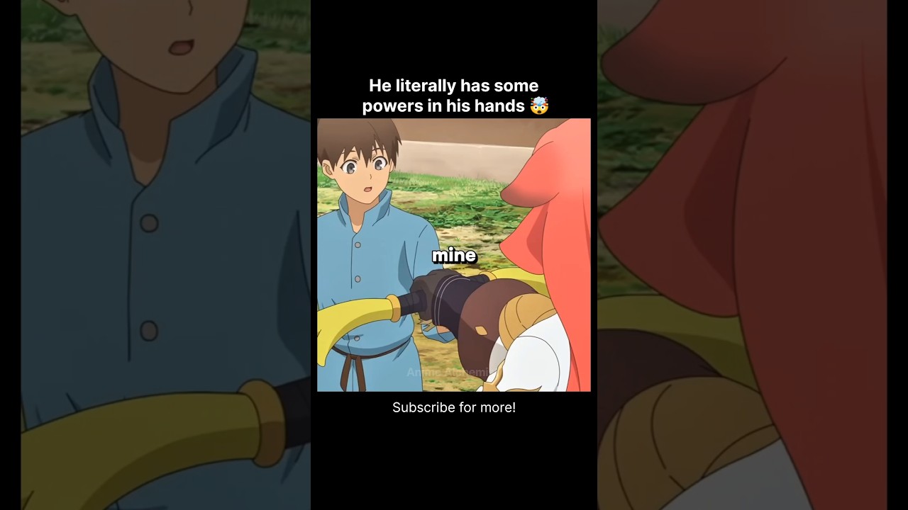 He has some powers 🤯 #anime #shorts