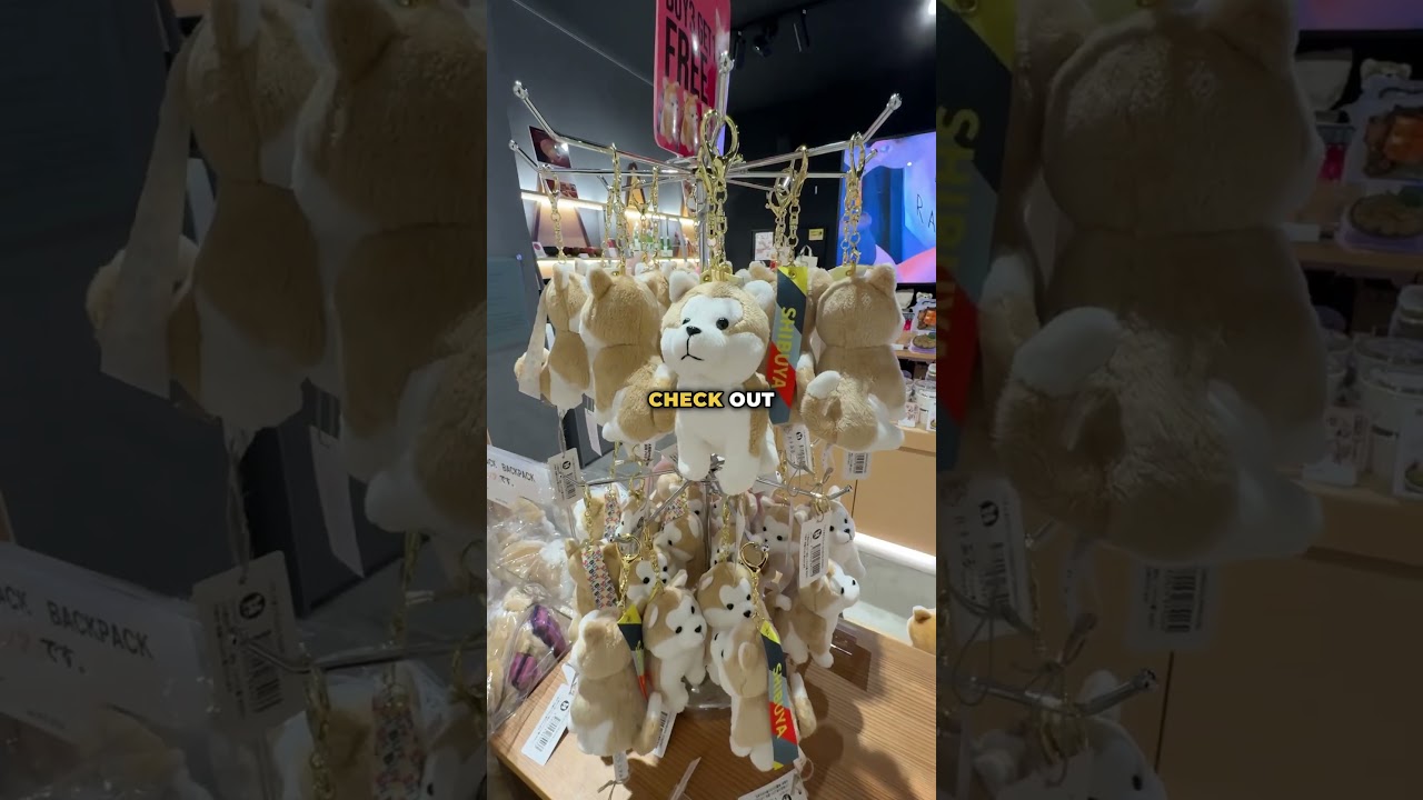 Akita Dog Heaven in Shibuya 🐾 Discover Hachifull! #shibuya  #akitadog  #shibuyacrossing #shibuyasky