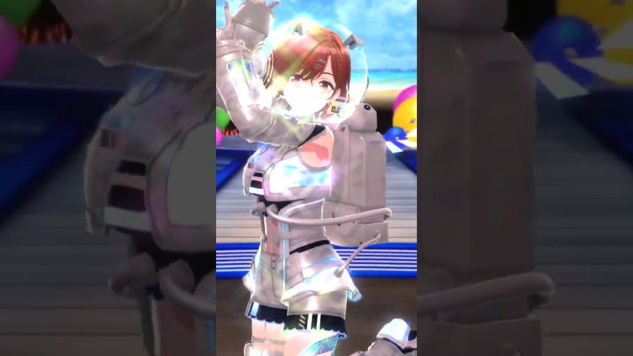 円香が果穂の宇宙服を着たら突然光りだしたビーチブレイバー【#樋口円香 フォーカス シャニソンMV】#シャニソン #シャニマス #アイマス