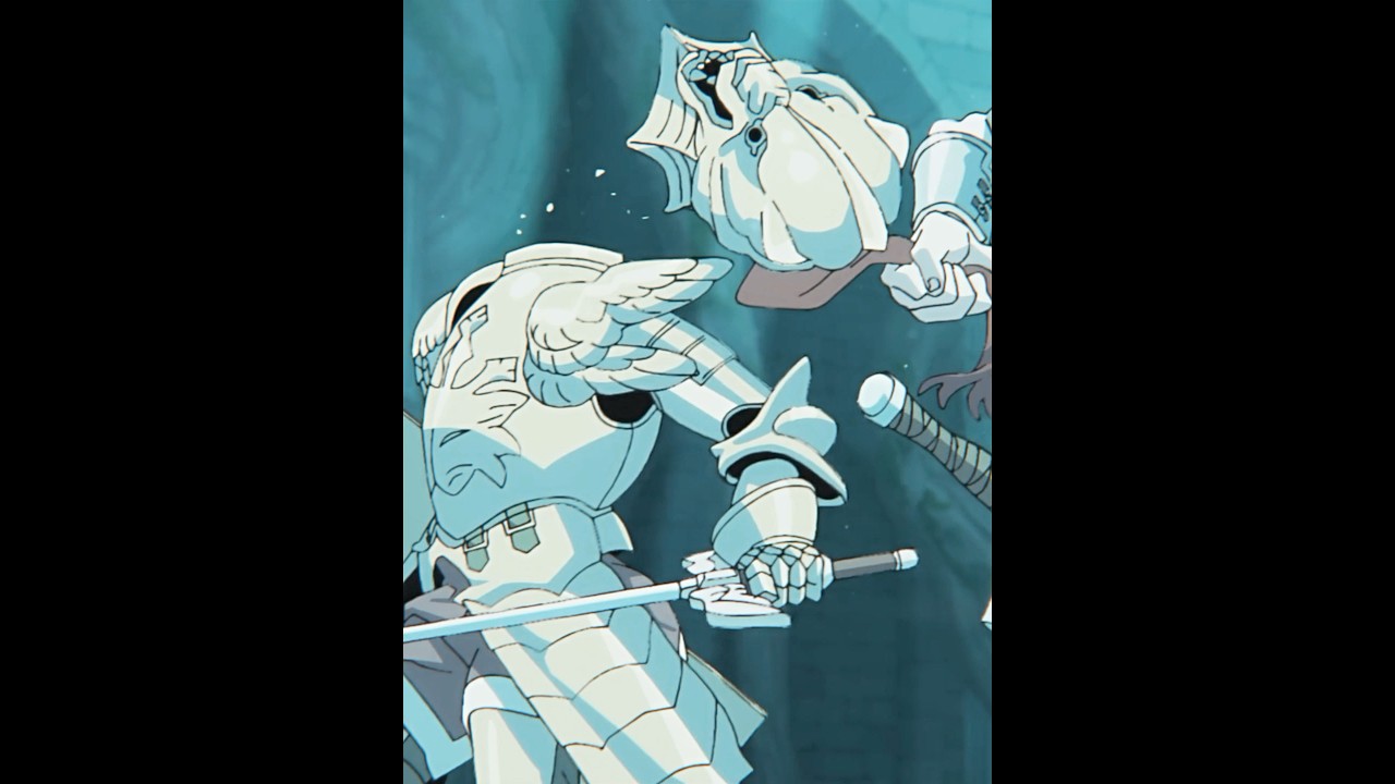 軟体生物が操る鎧？すごすぎる！ #anime #animeedit #ダンジョン飯