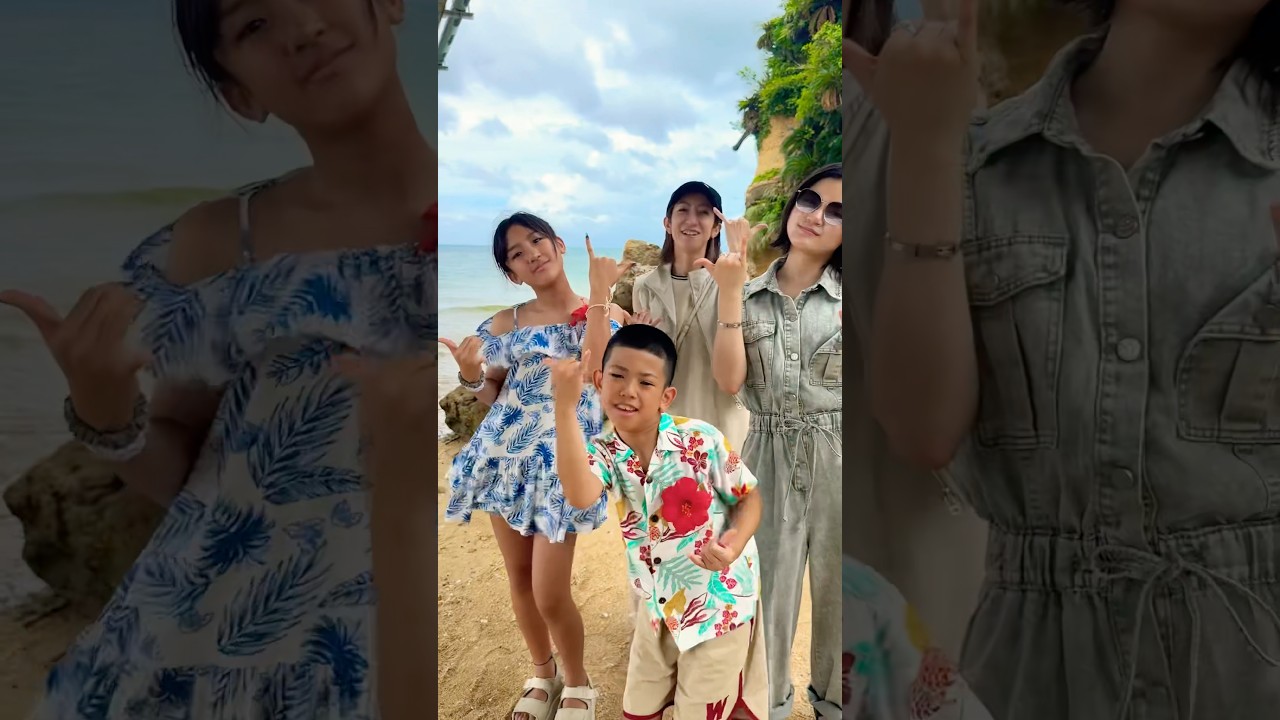 アロハエコモマイ🌺沖縄でおどってみた♪#かんあきチャンネル