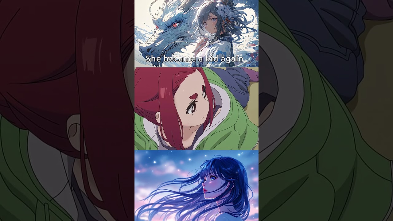 She became a kid again 👶 #animeedit  #animegirl  #animelovers  #animeaddicts #donghua