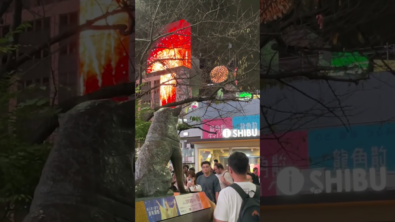 Fireworks? #shibuyascramble #hachiko #shibuya #tokyo #travel