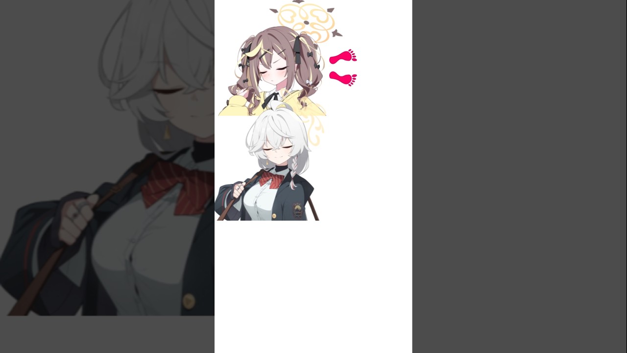 姿勢13 #ブルアカ #bluearchive