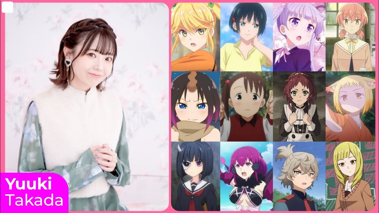 Yuuki Takada [高田 憂希] Top Same Voice Characters Roles