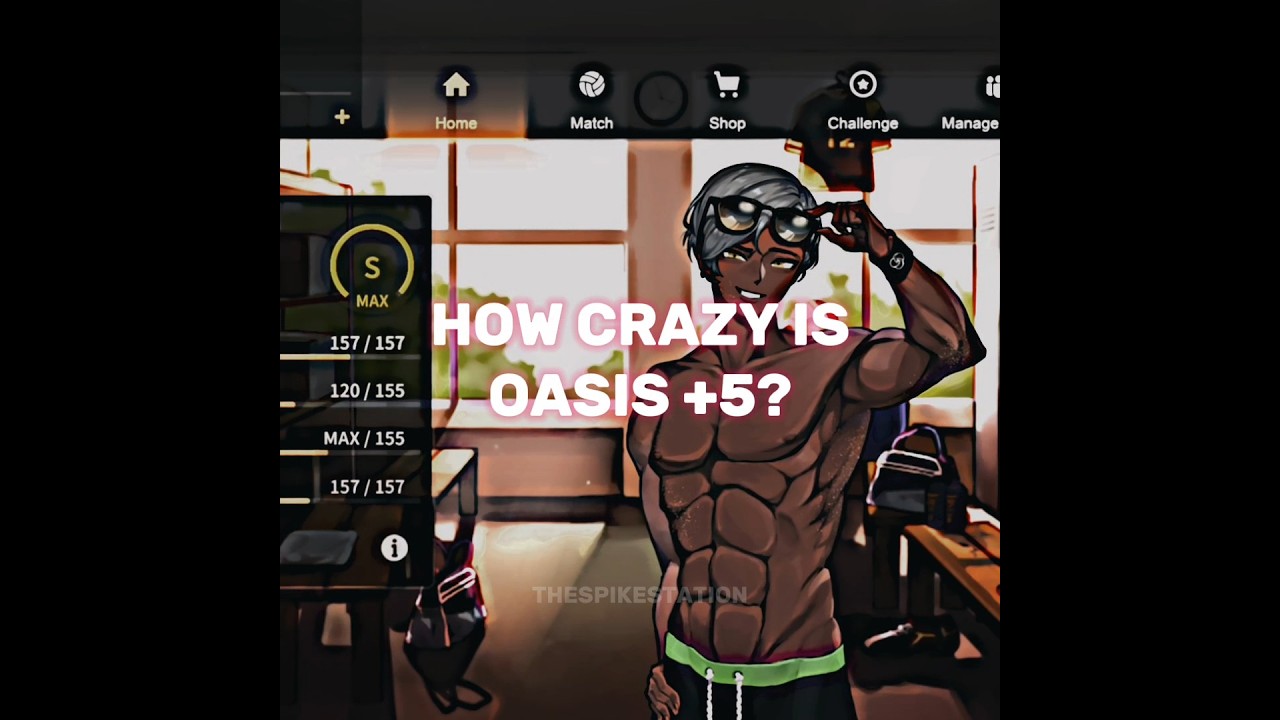 OASIS +5 💀 #thespikecross #thespikeedit