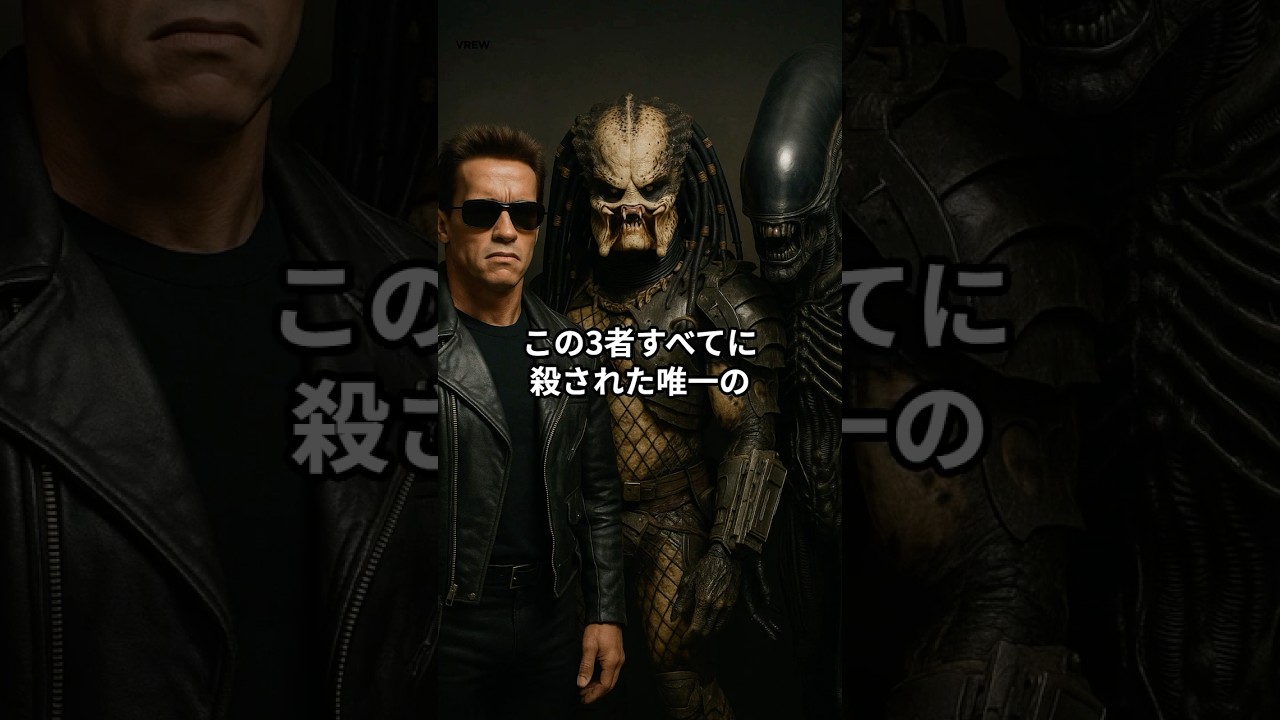 映画史に残る偉業！ターミネーター・エイリアン・プレデターに殺された唯一無二の男 #film #movie #映画 #トリビア #雑学 #shorts
