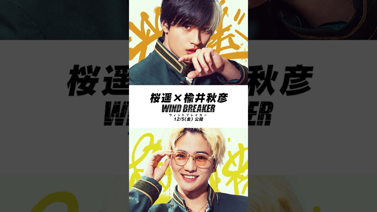 映画『WIND BREAKER／ウィンドブレイカー』キャラ動画まとめ