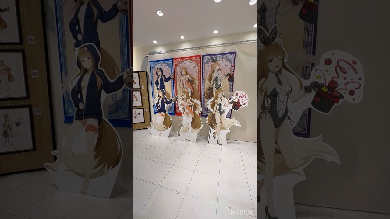 狼と香辛料 MERCHANT MEETS THE WISE WOLF」POP UP SHOP コラボに行ってみた！