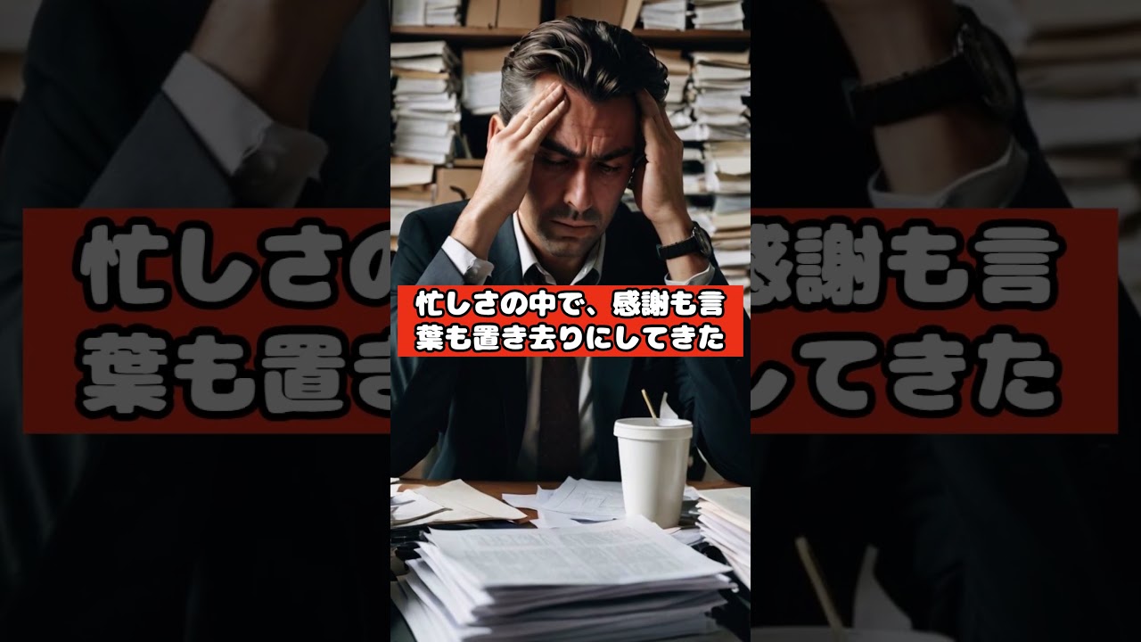 父が“ただいま”を言わなくなった理由。#shorts