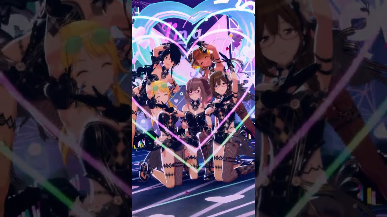 例の5人のカウントダウンラブ【シャニソンMV 恋鐘/咲耶/千雪/めぐる/愛依 市川雛菜SSR衣装】#アイキュー実装 #シャニソン