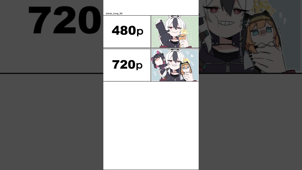 480p - 4k Family Cat Pic #ブルーアーカイブ #ブルアカ #BlueArchive