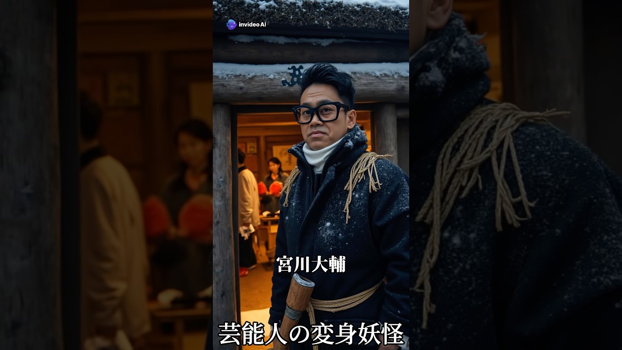 芸能人の変身妖怪パート4 #ai #aiart #妖怪 #yokai #芸能人