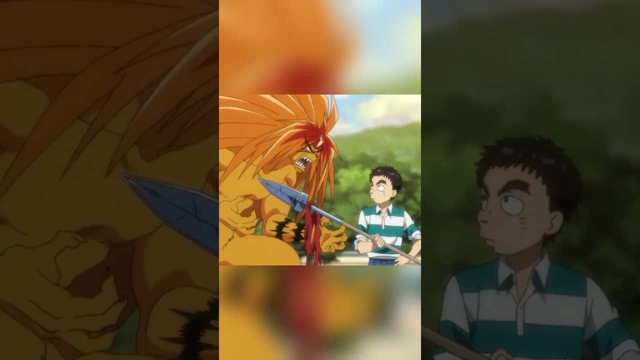 少年はなんと一本の長槍だけで、千年の虎の妖怪を退治した #アニメ #映画解説 #anime#shorts #うしおととら