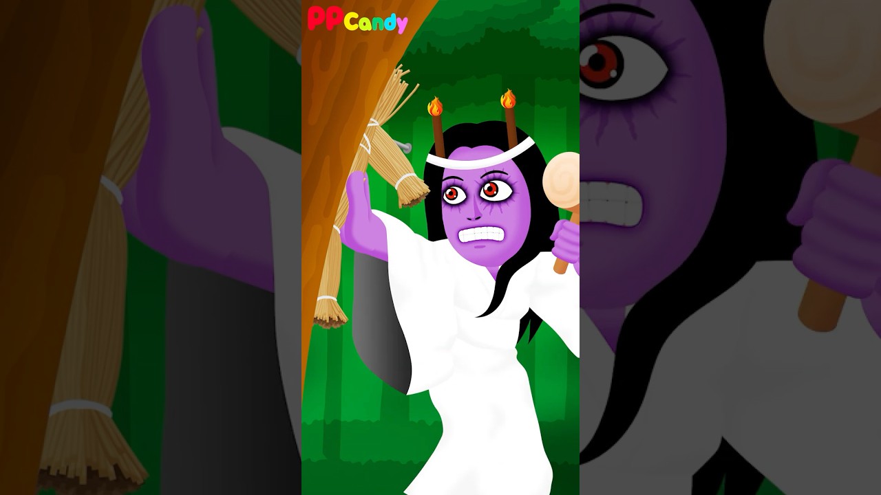 この音は...？ 呪いのわら人形 #shorts #anime #animation #妖怪