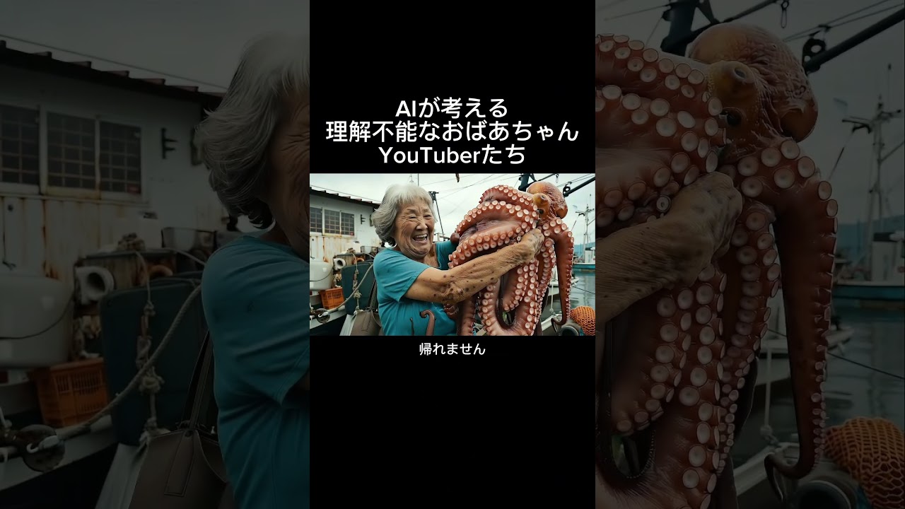 AIが考える理解不能なおばあちゃんYouTuberたち 【その4】 #ai #ai動画 #aivideo #aishorts #おばあちゃん #AIおばあちゃん