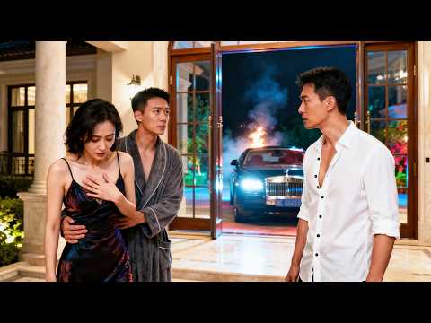 霸总深夜送醉酒的妻子回家，丈夫酷意狂飙当场抢人！ 💗 #中国电视剧