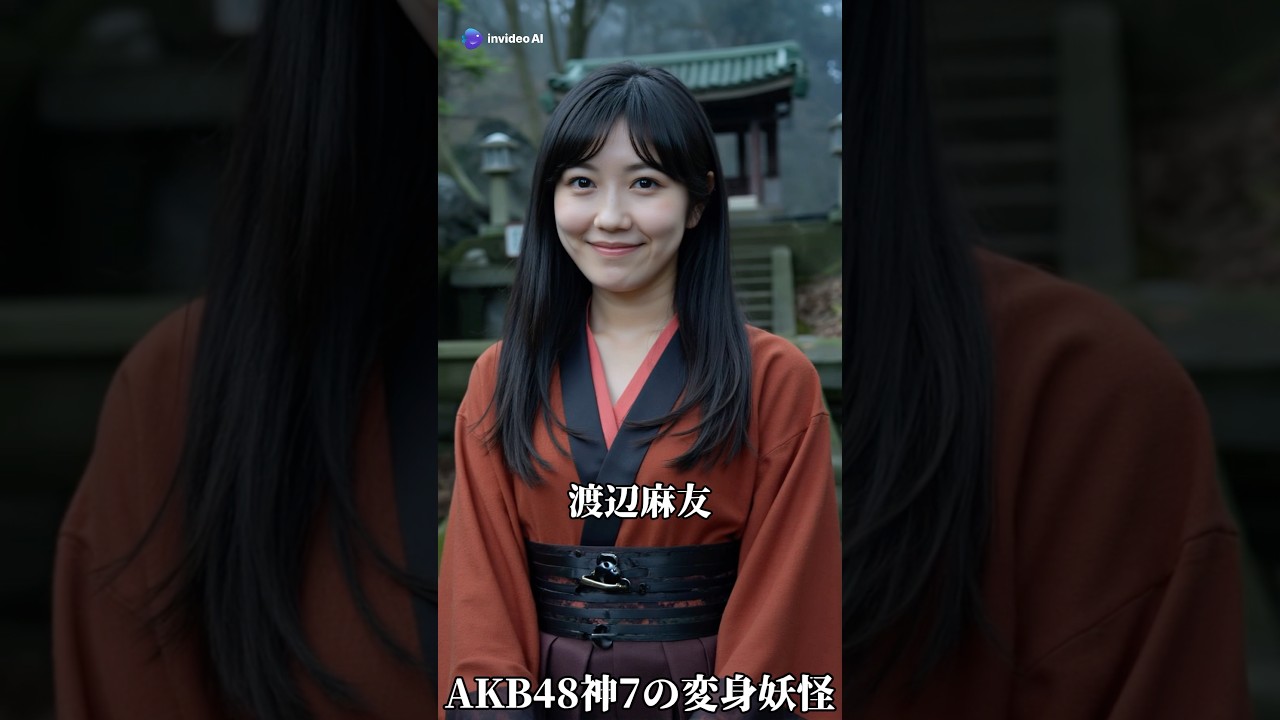 AKB48の神7の変身妖怪#妖怪 #akb48  #ai #aiart