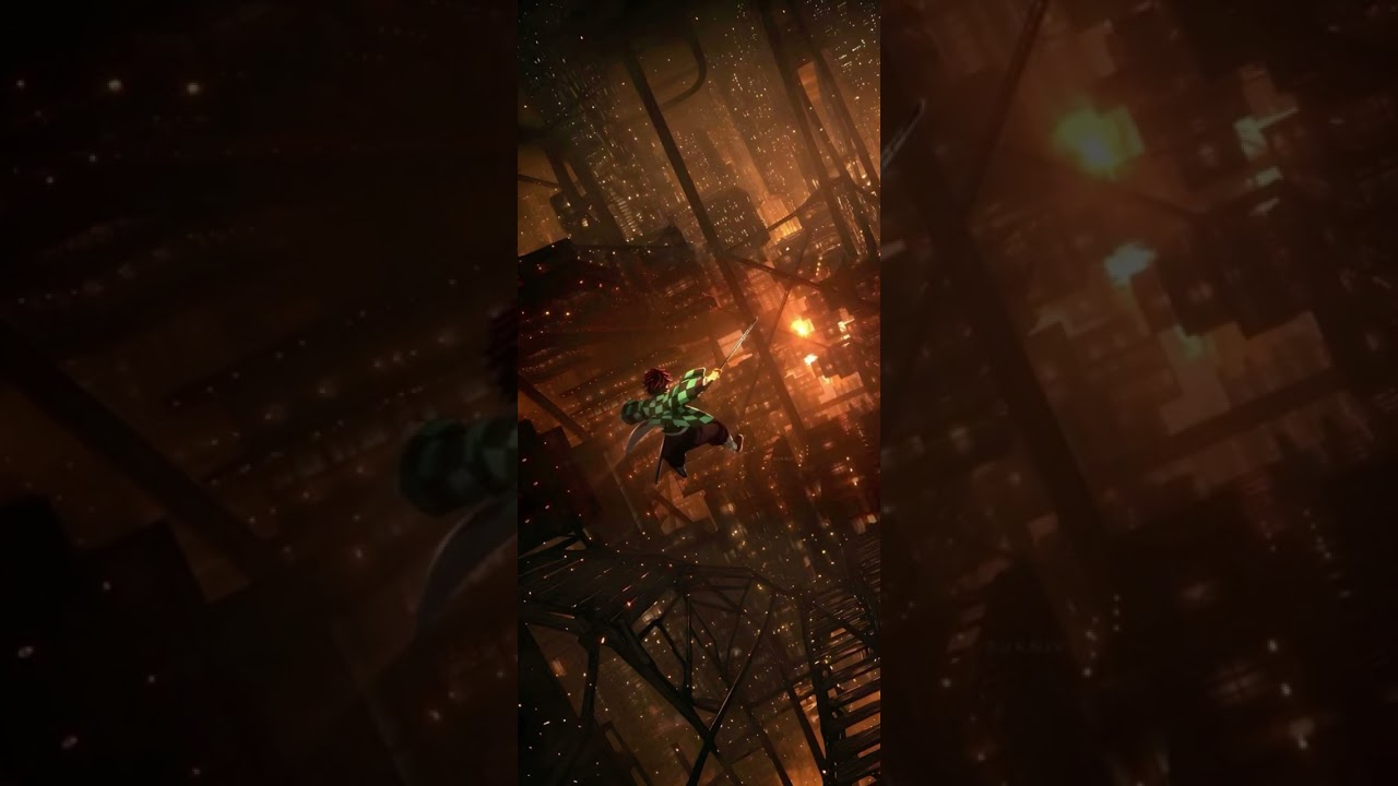 無限城落下シーン　　本家フルBGM