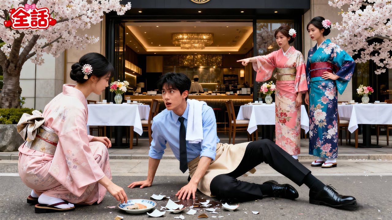 貧しい少女がウェイターの落としたお皿を受け止めたら、なんと彼はCEOだった！彼女の優しさに心を打たれ、恋に落ちた！