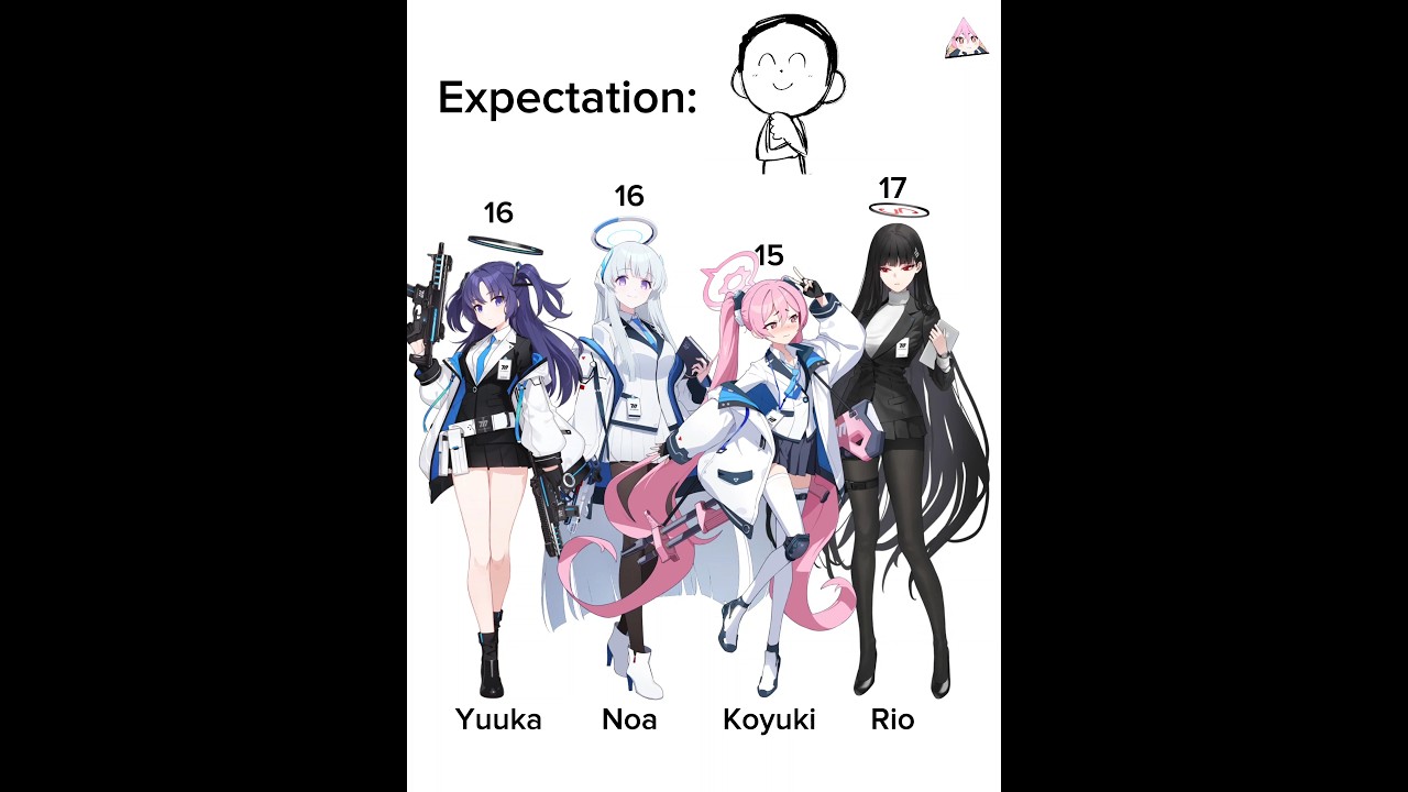 Numbers Expectation #ブルーアーカイブ #ブルアカ #블루아카이브