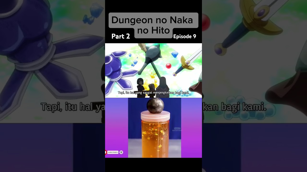 Dungeon no Naka no Hito Episode 9 Sub Indo #rekomendasianime #anime #shorts