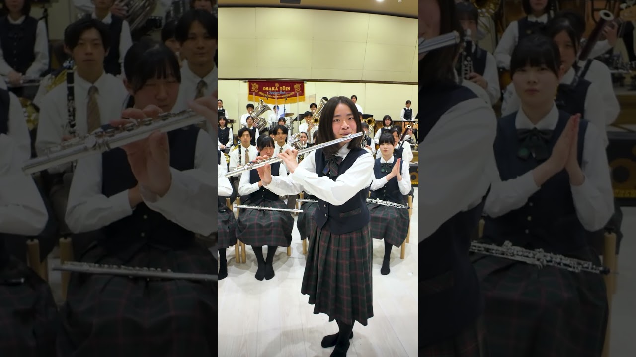 エジプトミーム【大阪桐蔭吹奏楽部】 #フルート