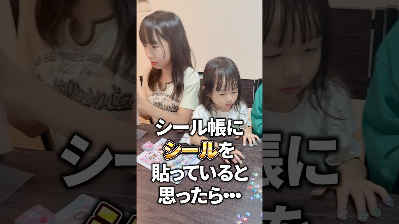 めいたん、シール帳作ってたんじゃないの？ #shorts