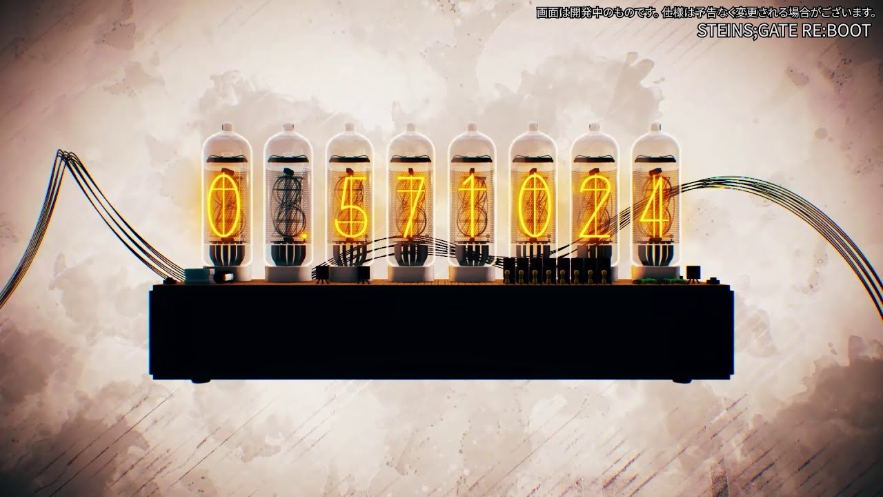 『STEINS;GATE RE:BOOT』デモプレイムービー